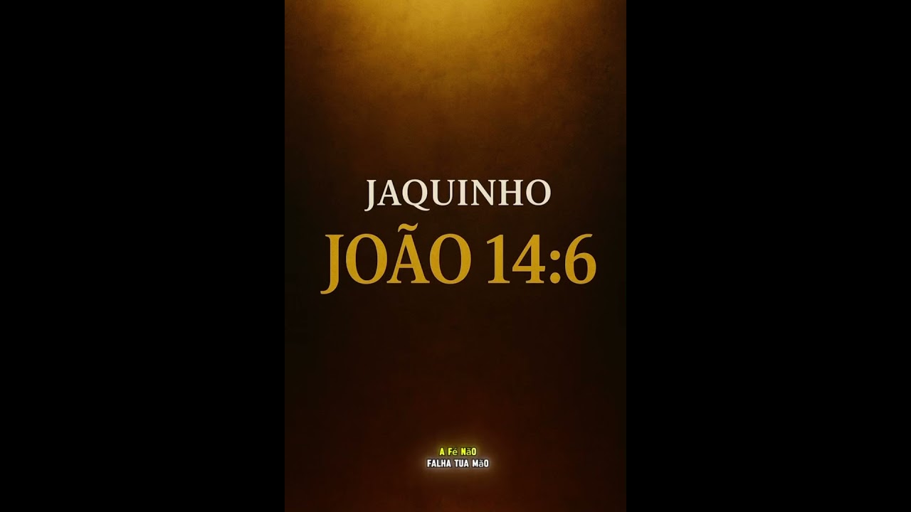 Jaquinho - JOÃO 14:6 (Áudio) OFICIAL 