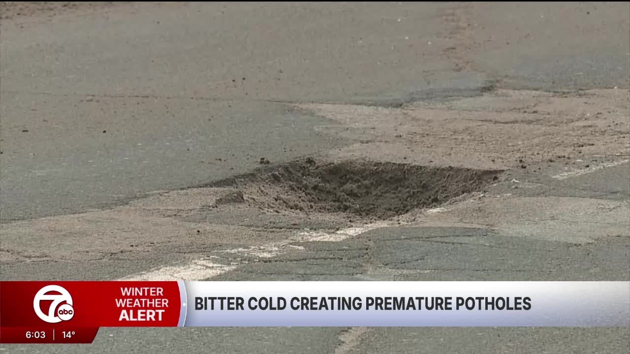 Massive potholes destroy multiple tires in minutes, costing drivers hundreds