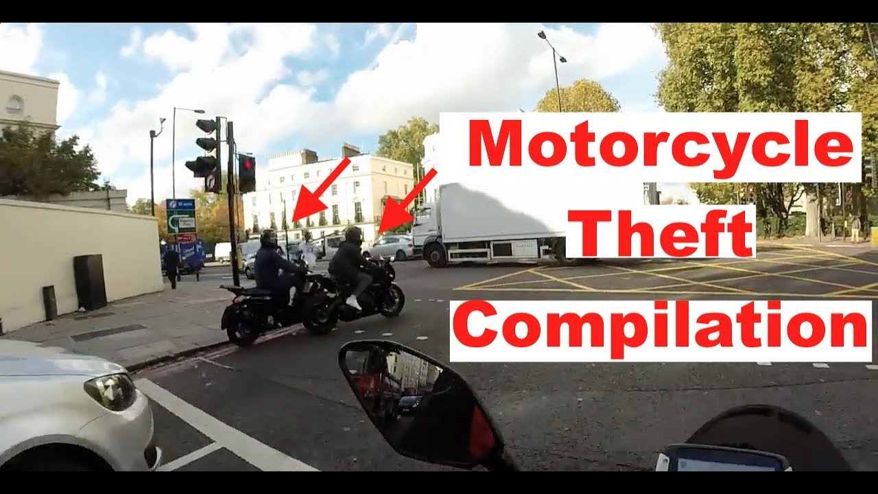 Motorcycle Theft Compilation | Bikers Chase Motorcycle Thieves