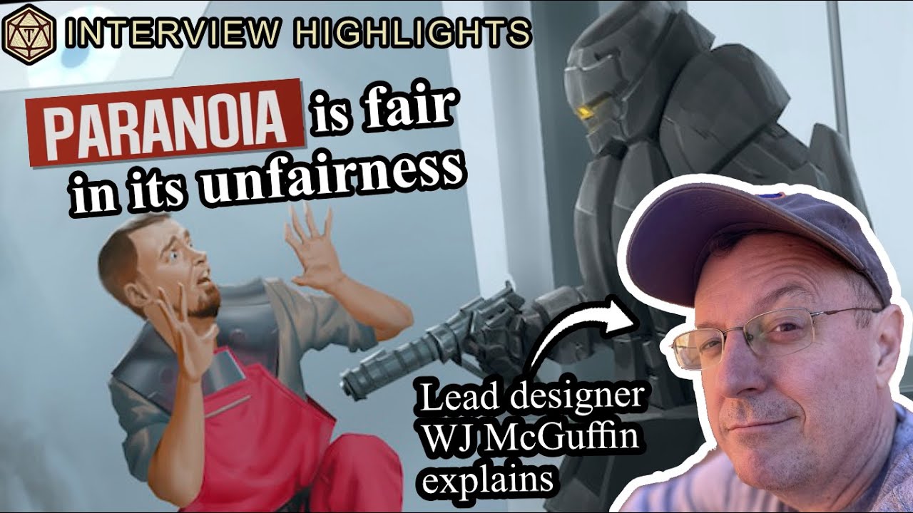This is unsafe fun | Paranoia Perfect Edition’s WJ McGuffin Interview Highlights