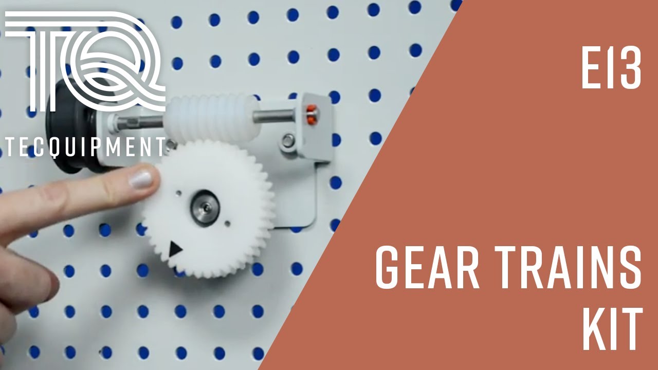Gear Trains Kit ES13 - Engineering Science - TecQuipment