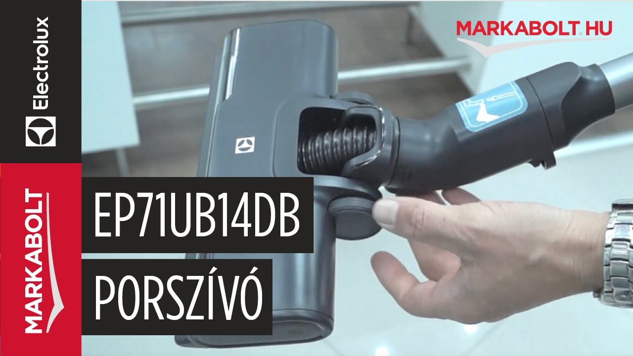 Electrolux EP71UB14DB akkumulátoros álló porszívó – Márkabolt.hu