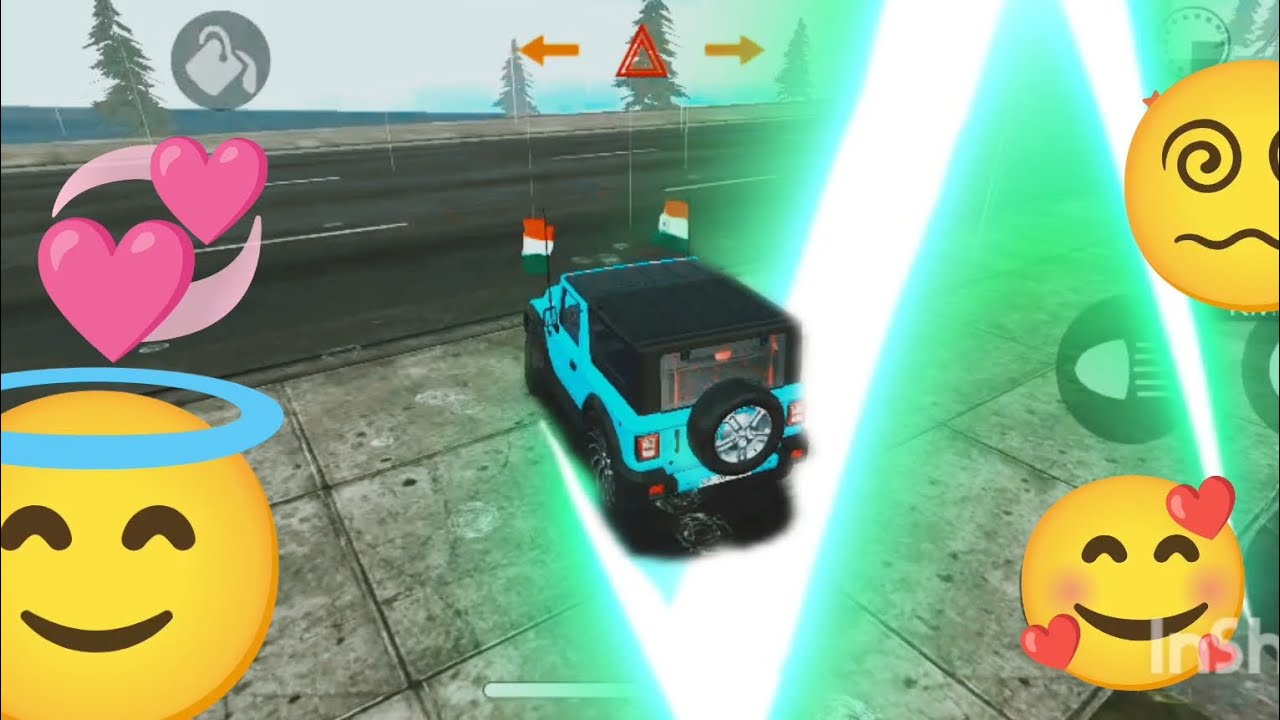 Thar simulator game Jay Veeru song 👿#shortfeed #videovirala (dollar song 👿)