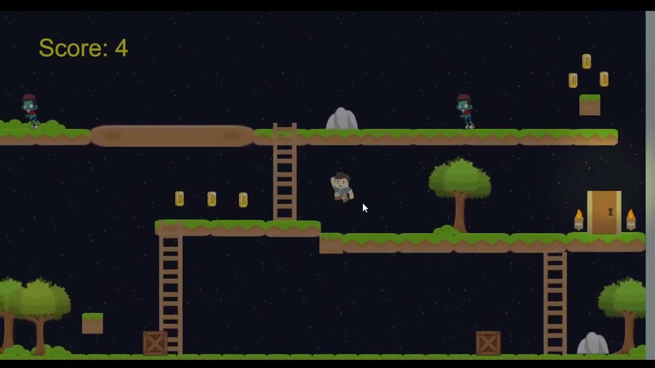 Gdevelop 5 - 2D Zombie Platformer