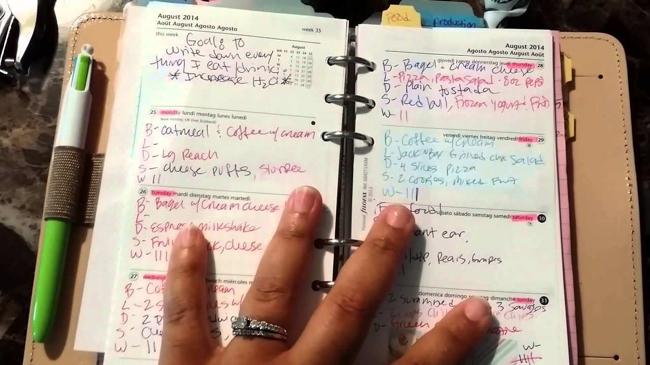 Filofax Nude Patent Set Up