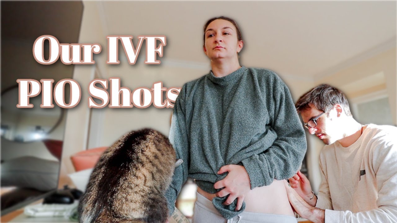 OUR IVF PIO SHOTS EXPERIENCE | What Worked for Us (& what didn't), Tips & Tricks | Infertility