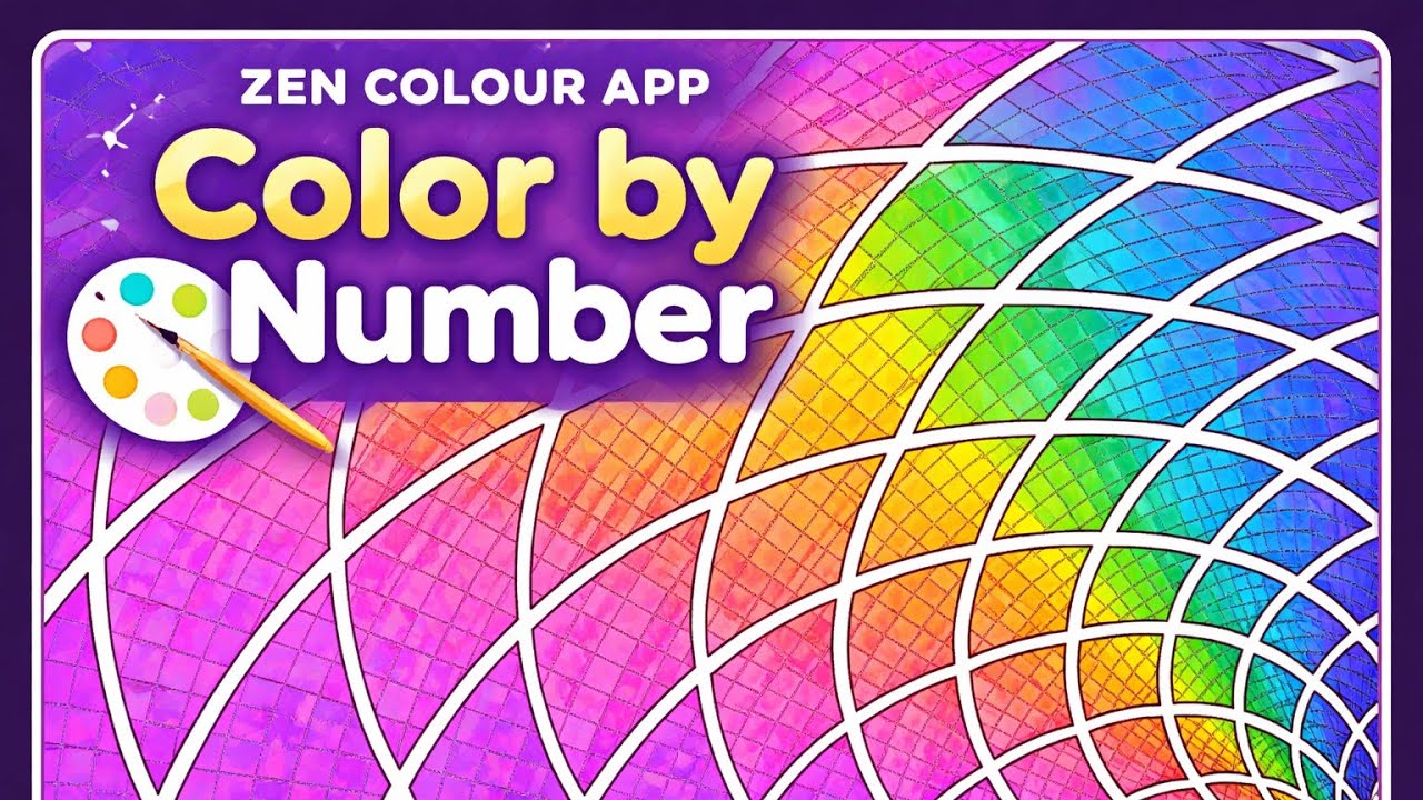 Stress Relief: Coloring a Mesmerizing Rainbow Spiral 🌈✨ | Relax and Resolve
