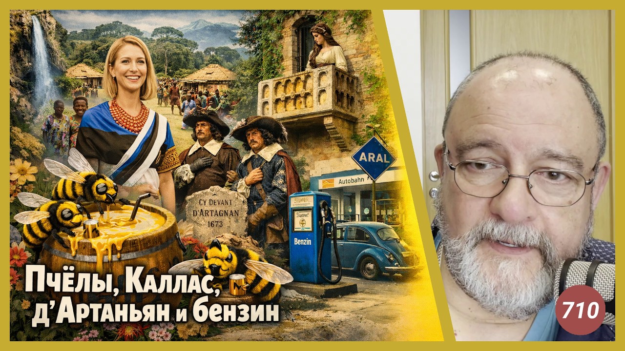 Пчёлы, Каллас, д&acute;Артаньян и бензин | Radio Narva | 710
