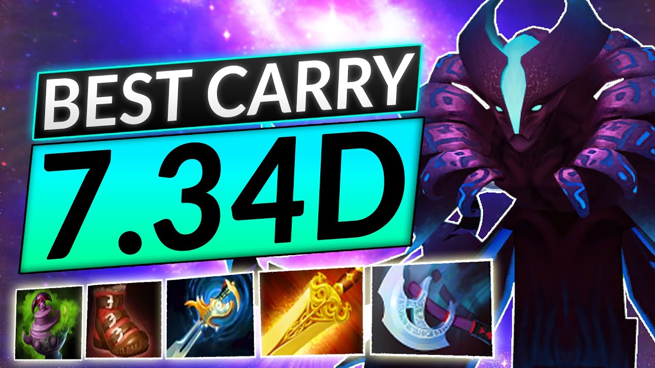 NEW BEST Carry Hero 7.34D? - OP BUILD and TIPS for Spectre - Dota 2 Guide