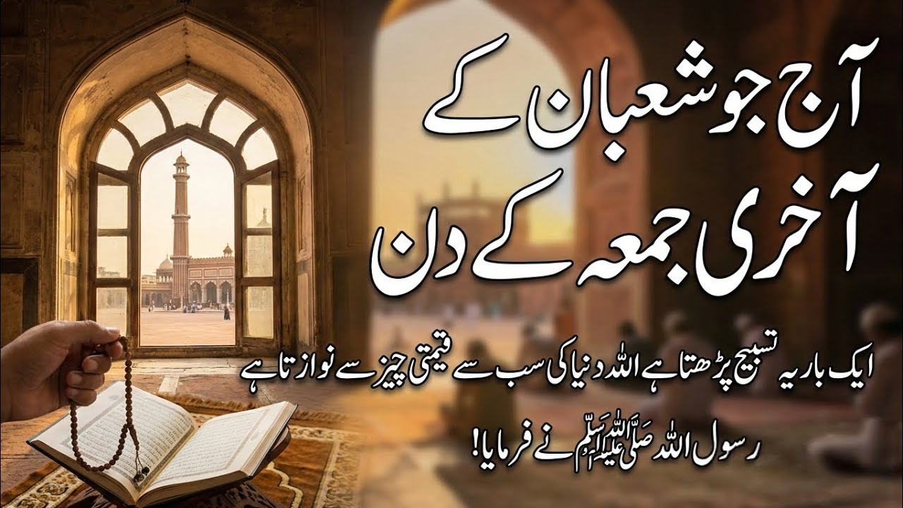 Aaj Jumma Ke Din Yeh Zaroor Parhein | Pareshani Aur Gham Se Nijat Ka Wazifa