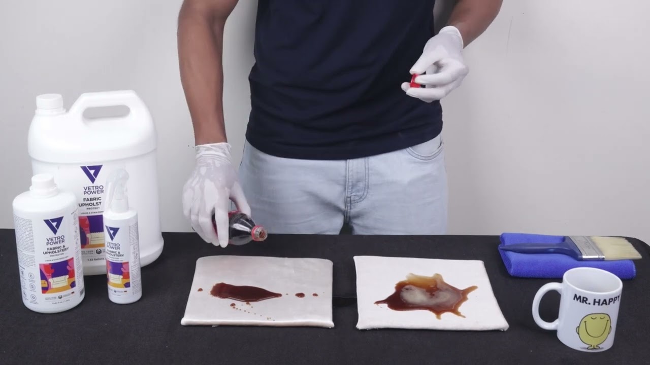 Vetro Power Fabric & Upholstery Protector | How To Use | Tutorial