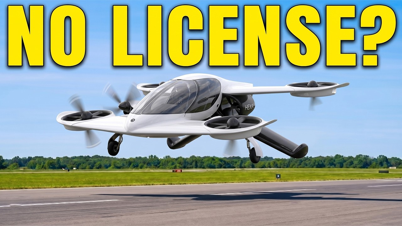 Why You Can Finally Fly This Personal eVTOL Without a License