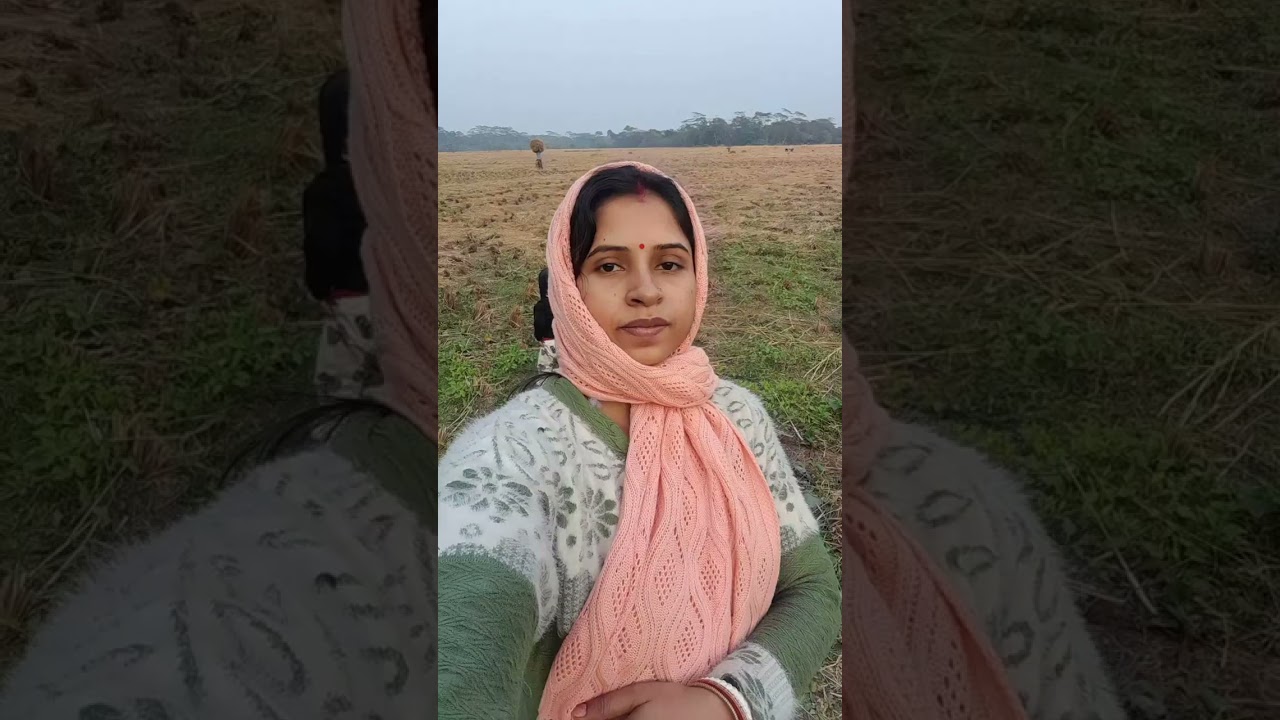 গ্রামের পরিবেশ রান্না 