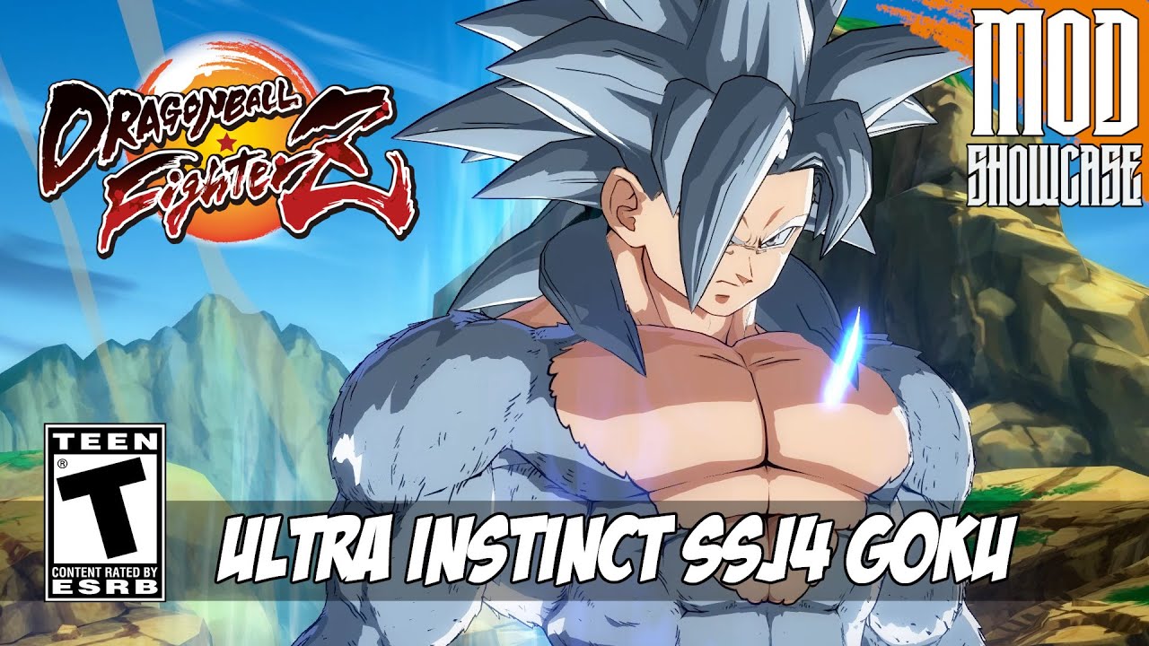 Ultra Instinct Super Saiyan 4 Goku - Dragon Ball FighterZ Mods [PC - HD]