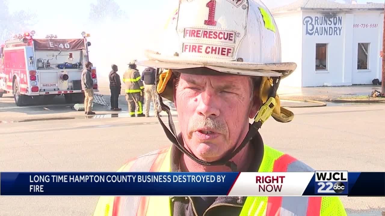 Brunson Laundry Fire