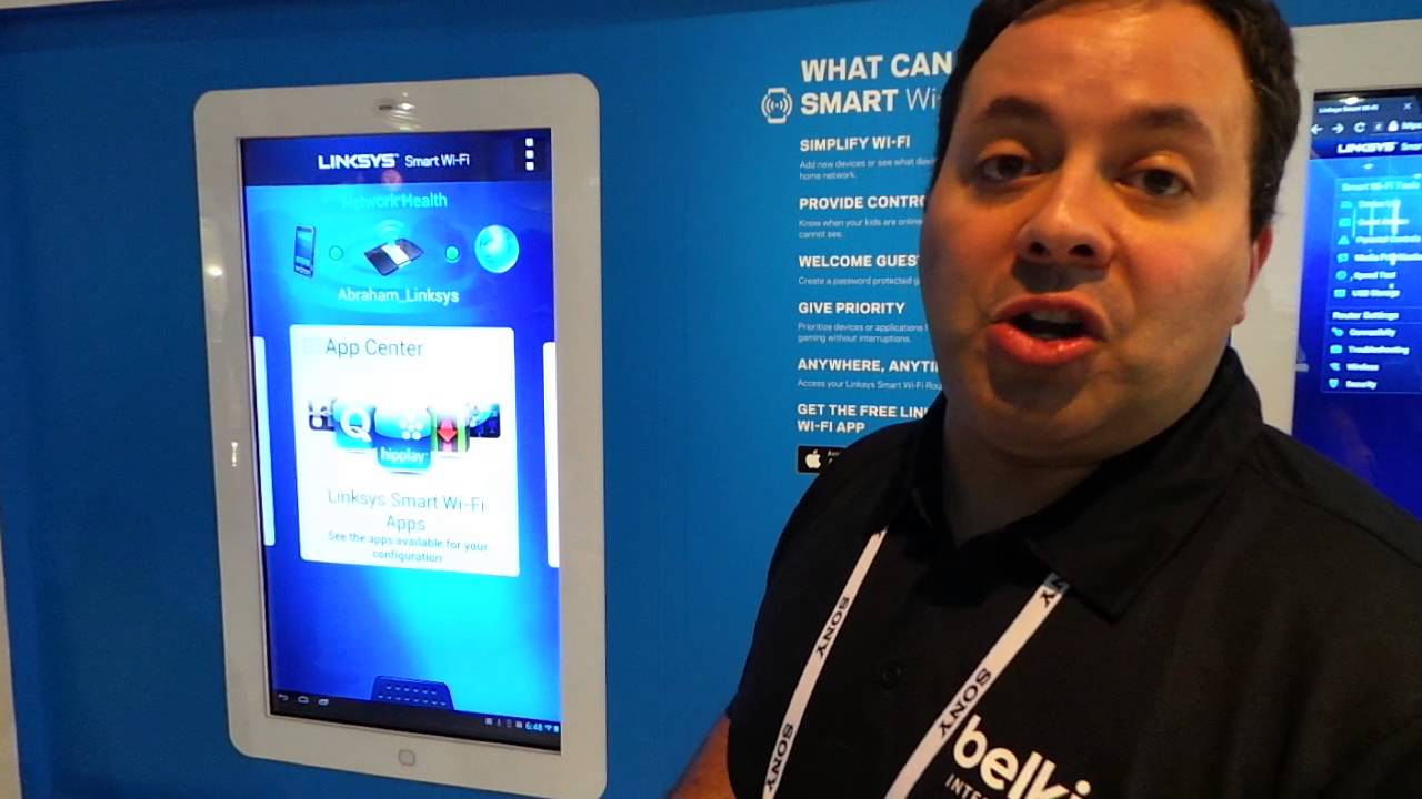 The Linksys Smart Wifi App