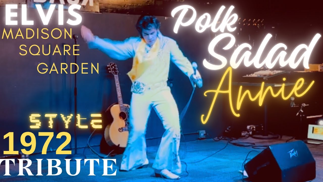 Elvis Tribute performs “Polk Salad Annie” Madison Square Garden 1972 Edition