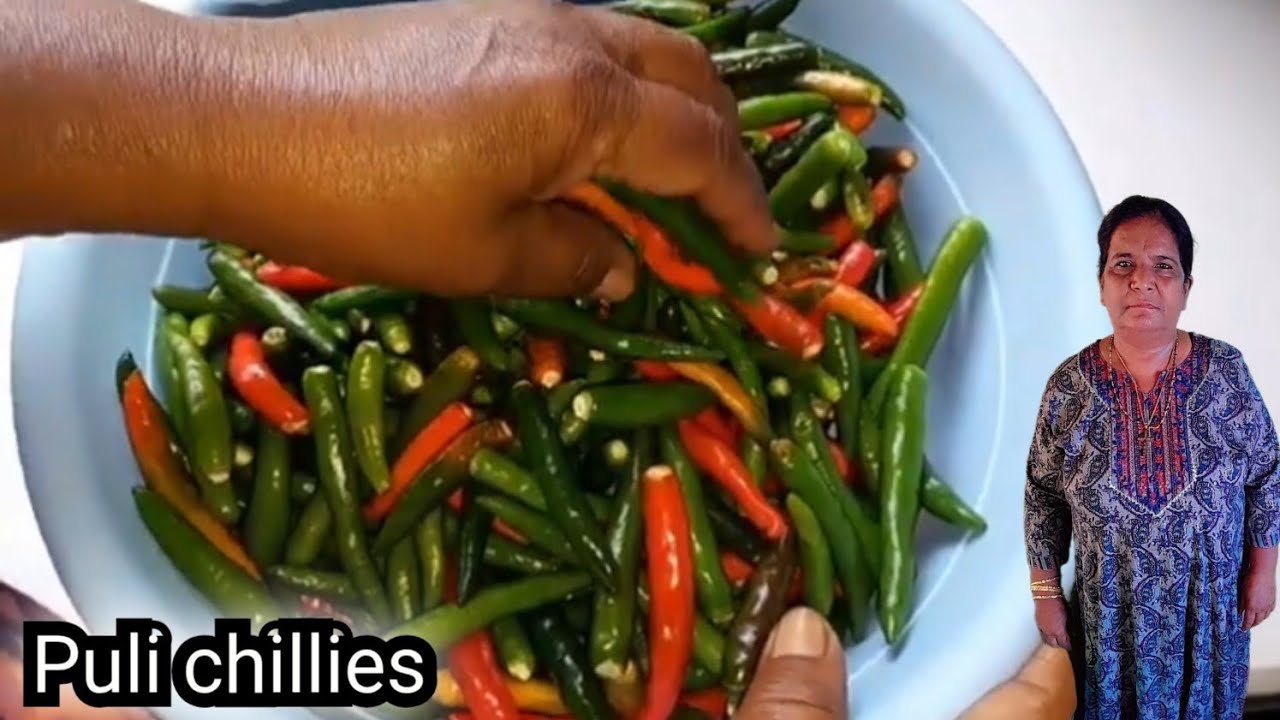 How to make puli chillies. A must have for the winter season. #pulichillies #winterfood