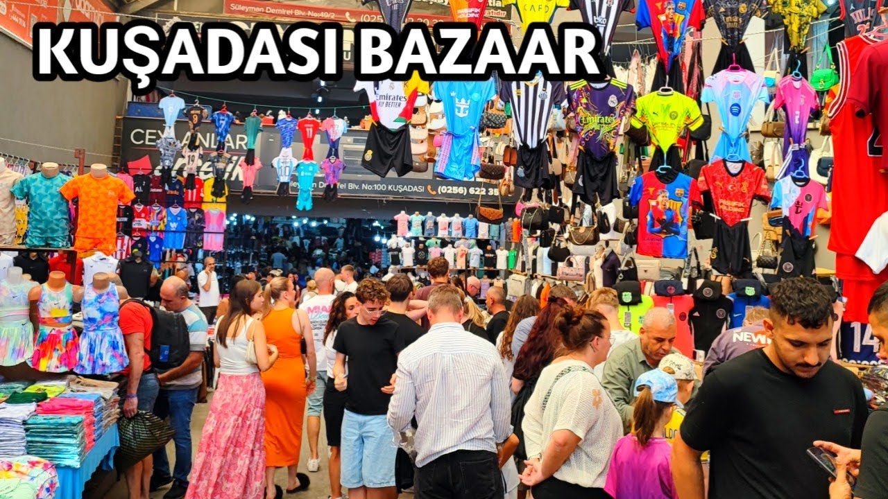 KUŞADASI AYDIN TÜRKİYE BAZAAR | 15 OCTOBER 2025 | 4k UHD 60fps
