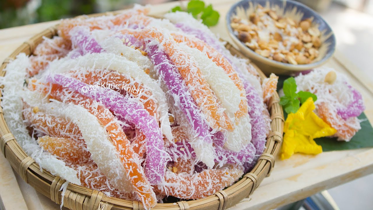 CÁCH LÀM BÁNH TẰM KHOAI MÌ TRỘN DỪA ĐƠN GIẢN MÀ NGON KHÓ CƯỠNG - CKK