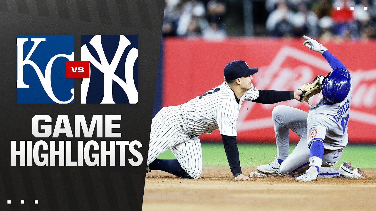 Royals vs. Yankees Game Highlights (4/16/25) | MLB Highlights