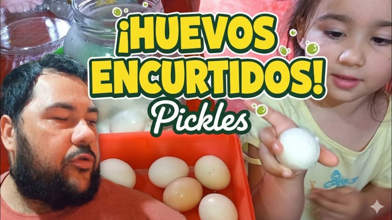 C&oacute;mo hacemos huevos encurtido o pickle una receta deliciosa del campo 