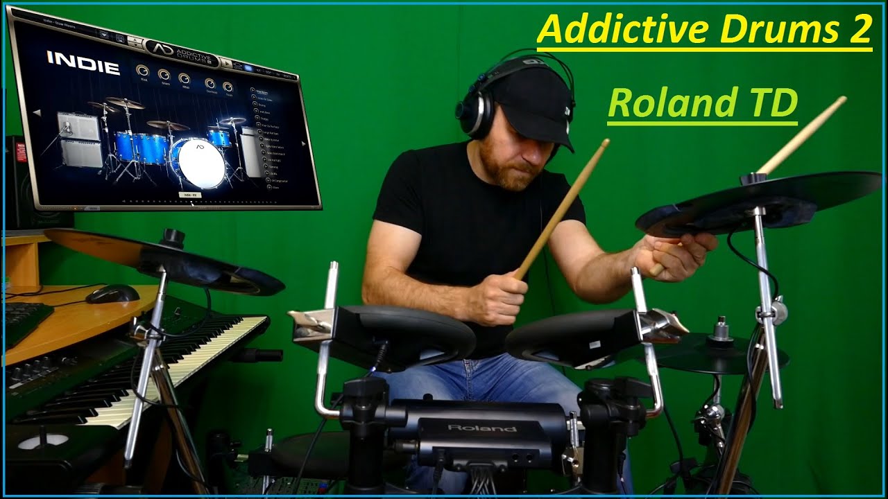 XLN Audio Addictive Drums 2 / Full Demo Sound /Each Bank First Preset / Roland TD 4 MIDI Connection