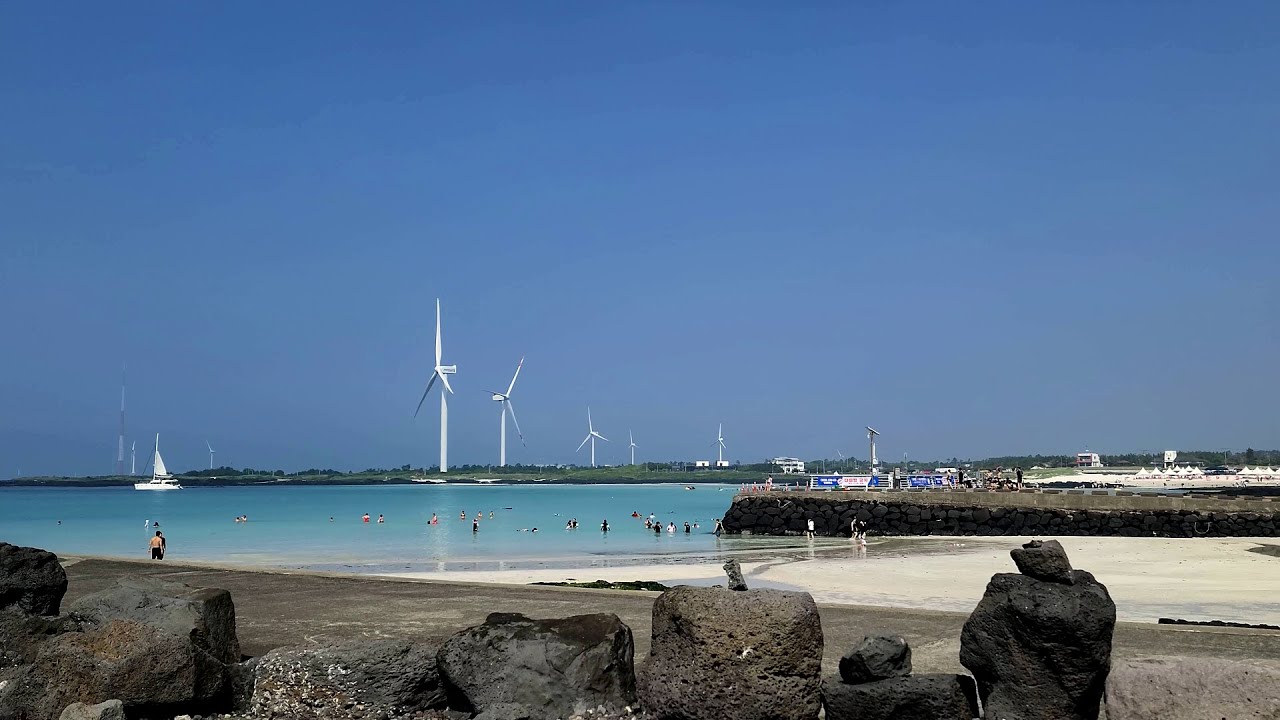 [4K] Taking a Walk in Gimnyeong, Tourist Attractions of Eastern Jeju Island, South Korea