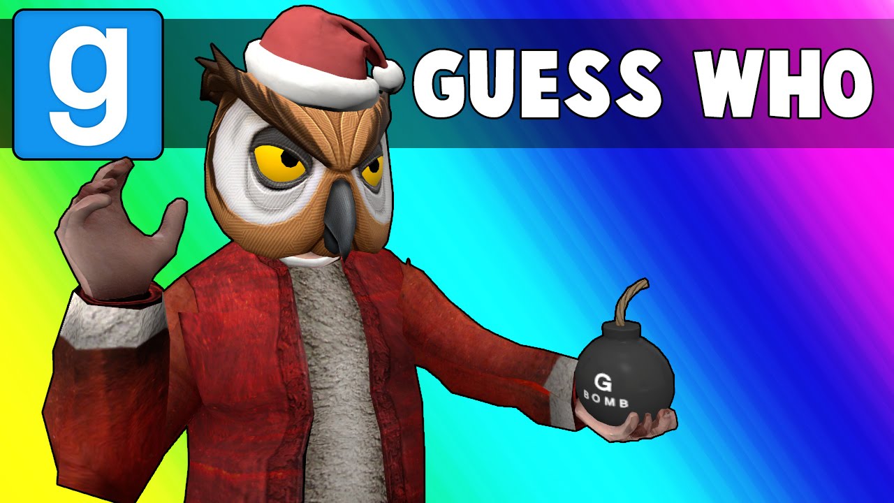 Gmod Guess Who Funny Moments - Sit on Santa's Lap! (Garry's Mod)