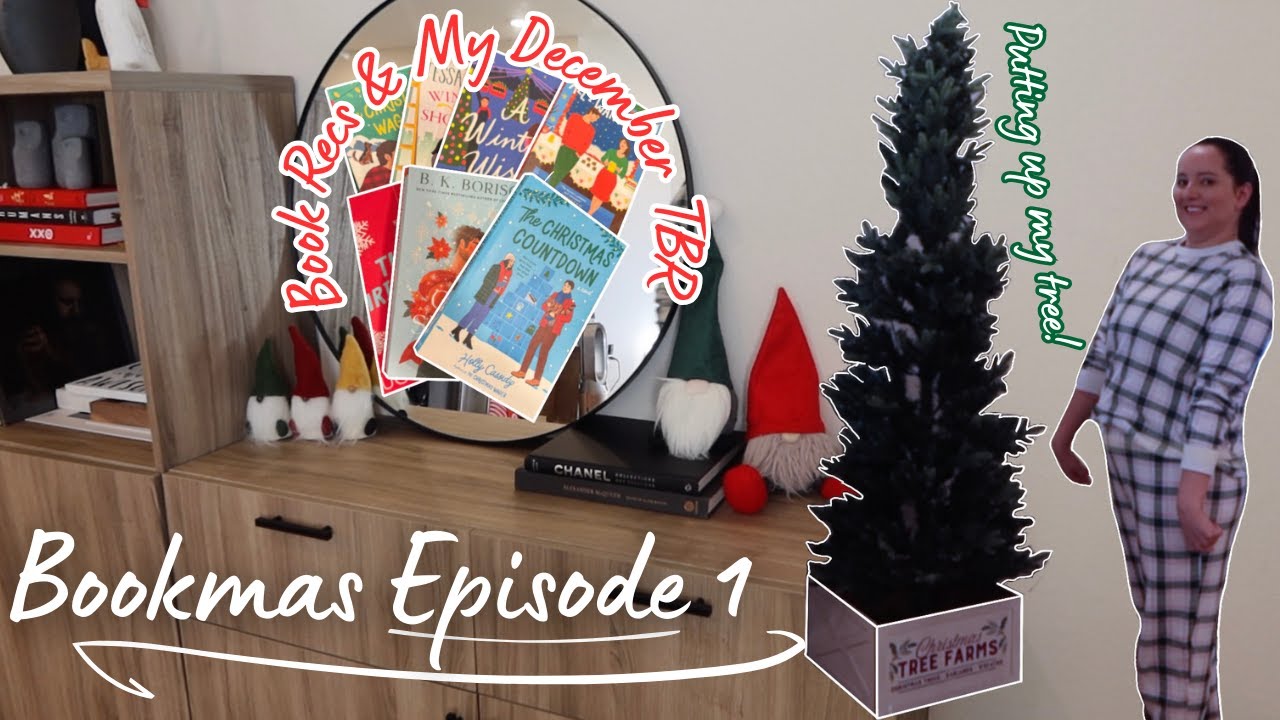 Bookmas Episode 1! 📚 | Decorating | Winter book recs & my December TBR