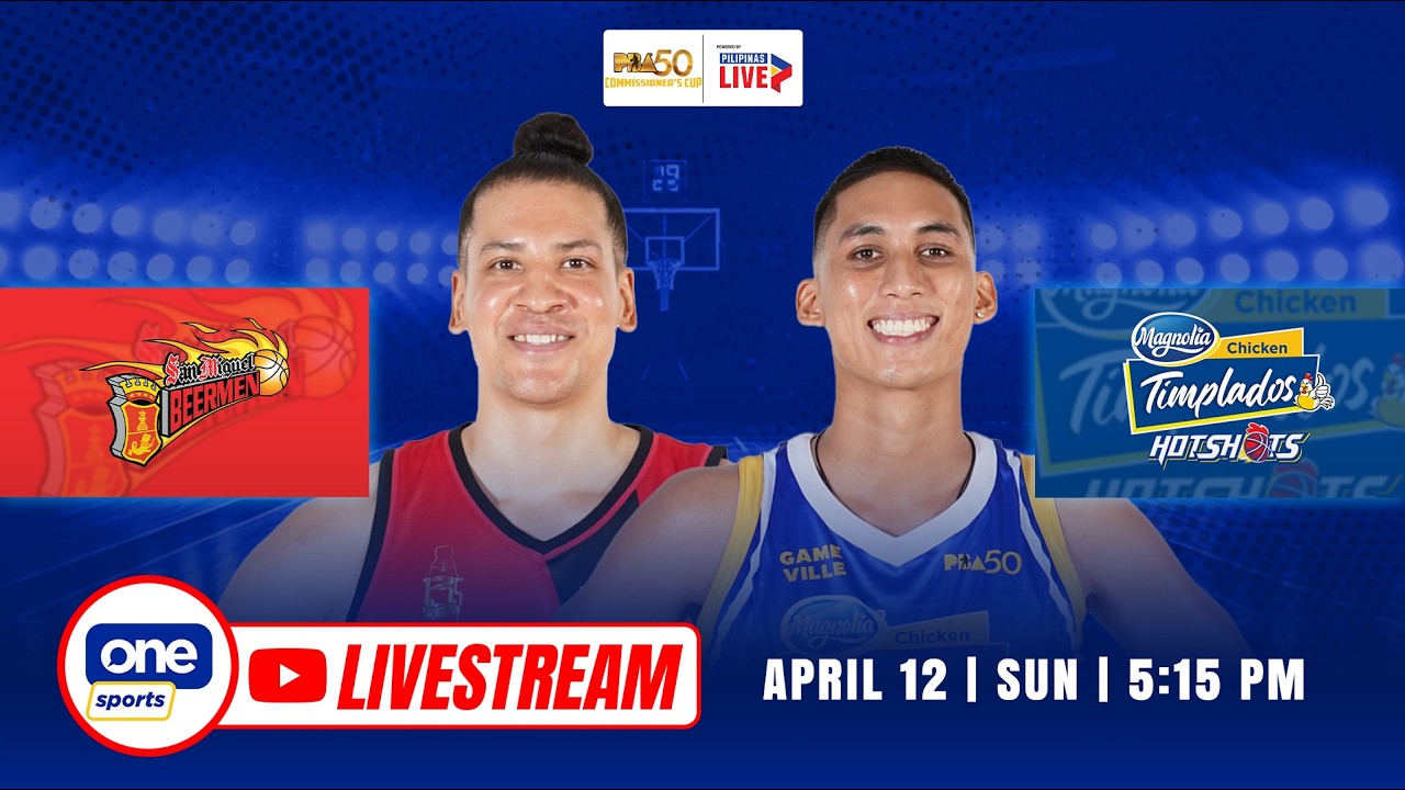 LIVE: SAN MIGUEL vs MAGNOLIA | PBA SEASON 50 COMMISSIONER&rsquo;S CUP | APRIL 12, 2026