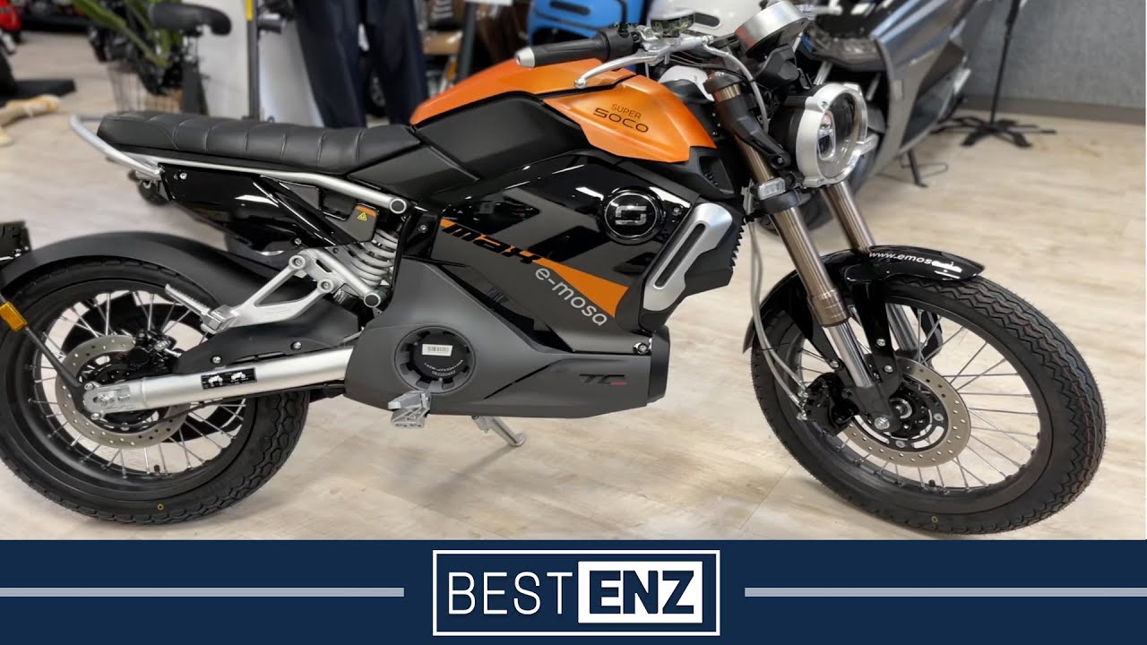 🥇 Super Soco TC Max E-Roller Test – Beschleunigung und Reichweite