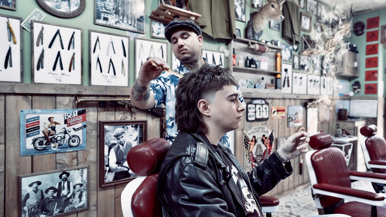 💈 ASMR BARBER - The MULLET CROP - SIGNATURE HAIRCUT