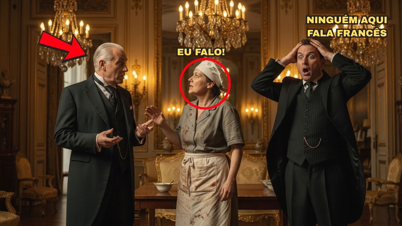 Gerente Entrou em Pânico com o Colecionador Francês—até a COZINHEIRA POBRE FALAR FRANCÊS FLUENTE