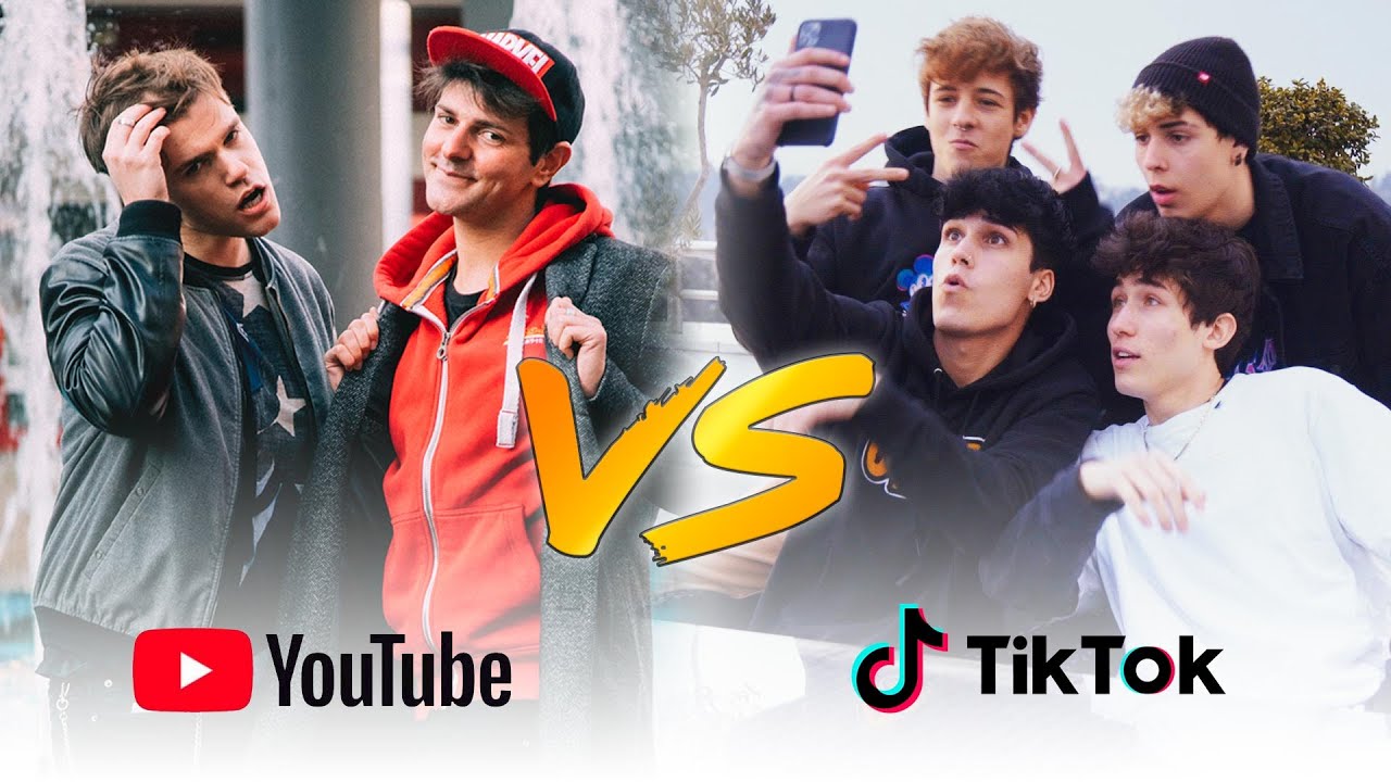 YOUTUBE VS TIK TOK - LA SFIDA - iPantellas & Q4