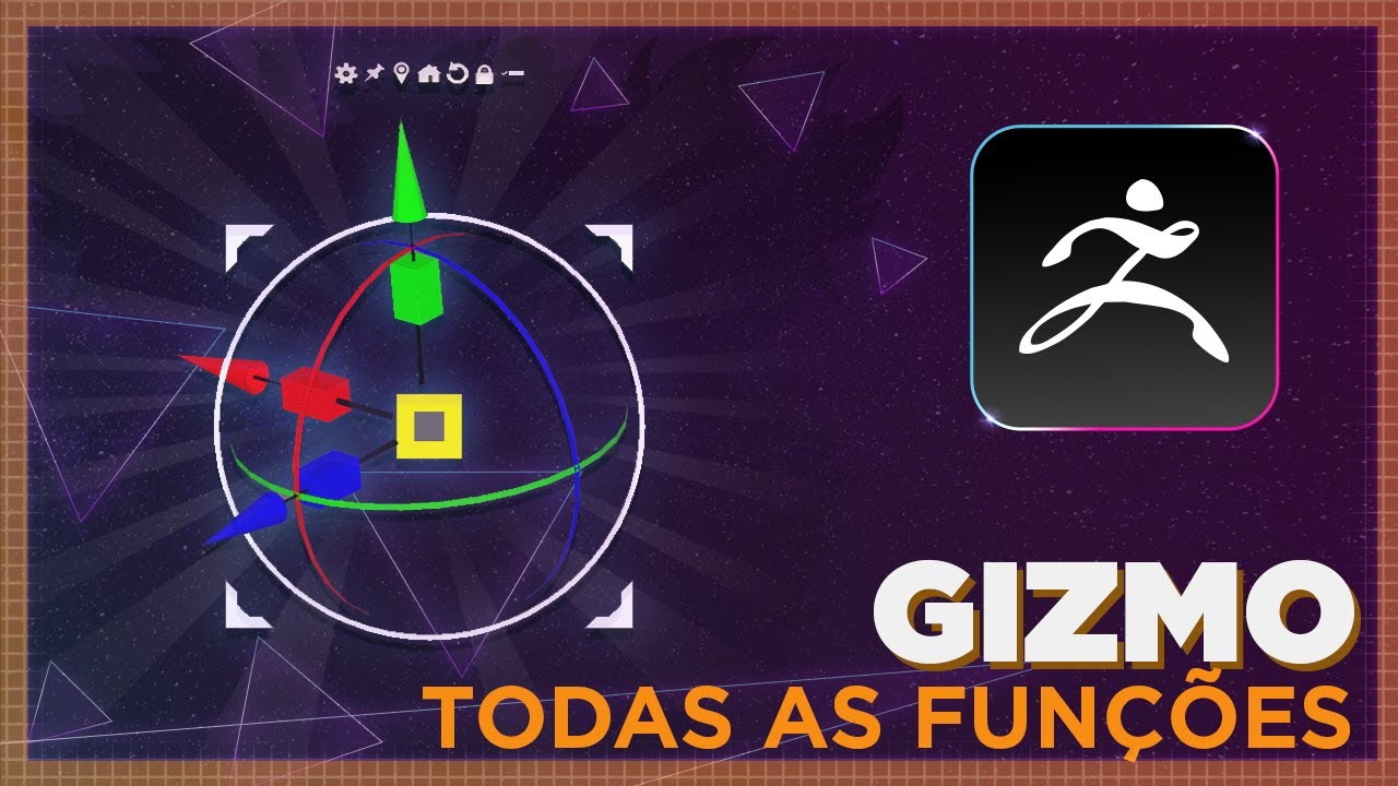 Gizmo, muito mais que mover, rotacionar e escalonar | ZBrush Tutorial #048