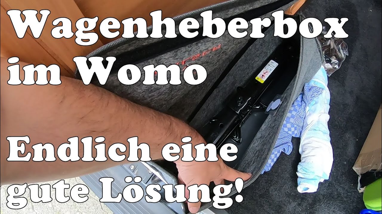 Wo lass ich das Bordwerkzeug? Ewiges Ärgernis Wagenheberbox im Kastenwagen Womo endlich gelöst!