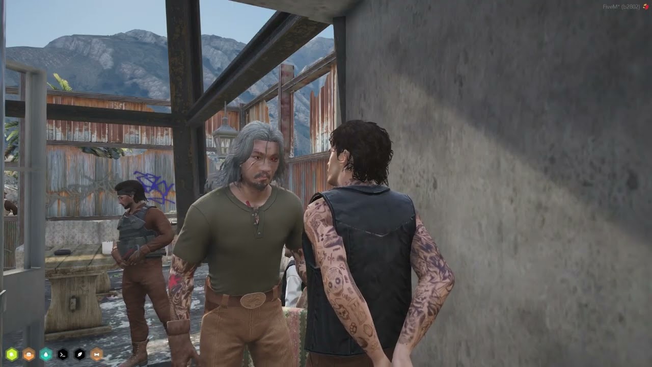 Lang Confronts Speedy After He Appears To Be Protesting Shai-Hulud - NoPixel 4.0