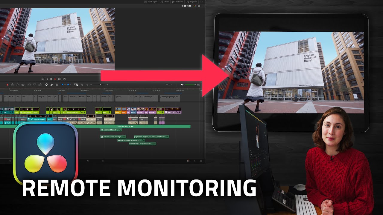 Удаленный мониторинг &mdash; РУКОВОДСТВО ПО СТУДИИ DaVinci Resolve 18.5
