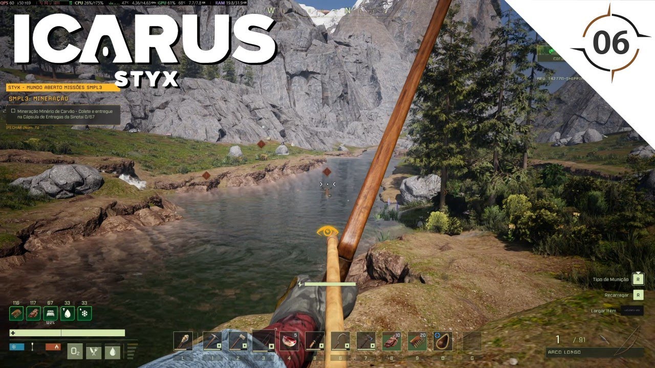 AS PRIMIERAS MISSÕES 🎯 ICARUS Gameplay PT-BR EP06