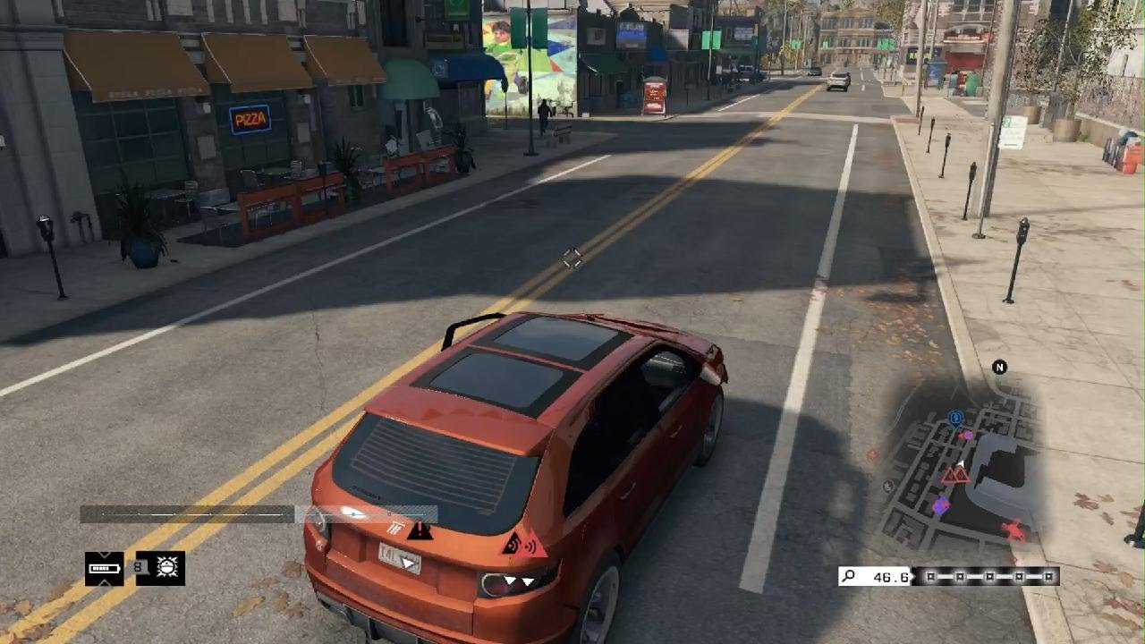 Watch Dogs Police Chase + Shootout 5 Star Bike escape.