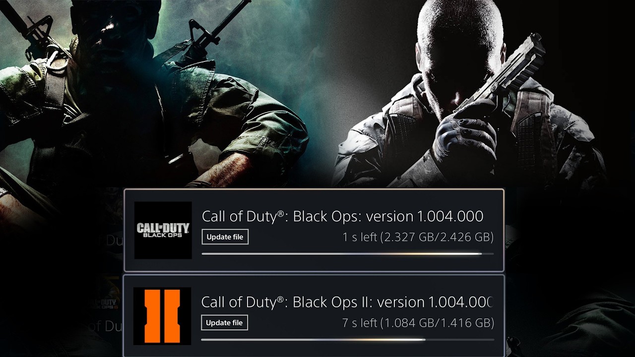 НОВАЯ НЕОЖИДАННАЯ загрузка 5 ГБ для портов Black Ops 1 и 2! (КРУПНЫЕ исправления, обновления плей...