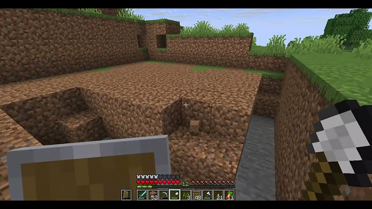 Empezamos a Vaciar un CHUNK Completo | Excavación Extrema Desde la Superficie | Minecraft Survival