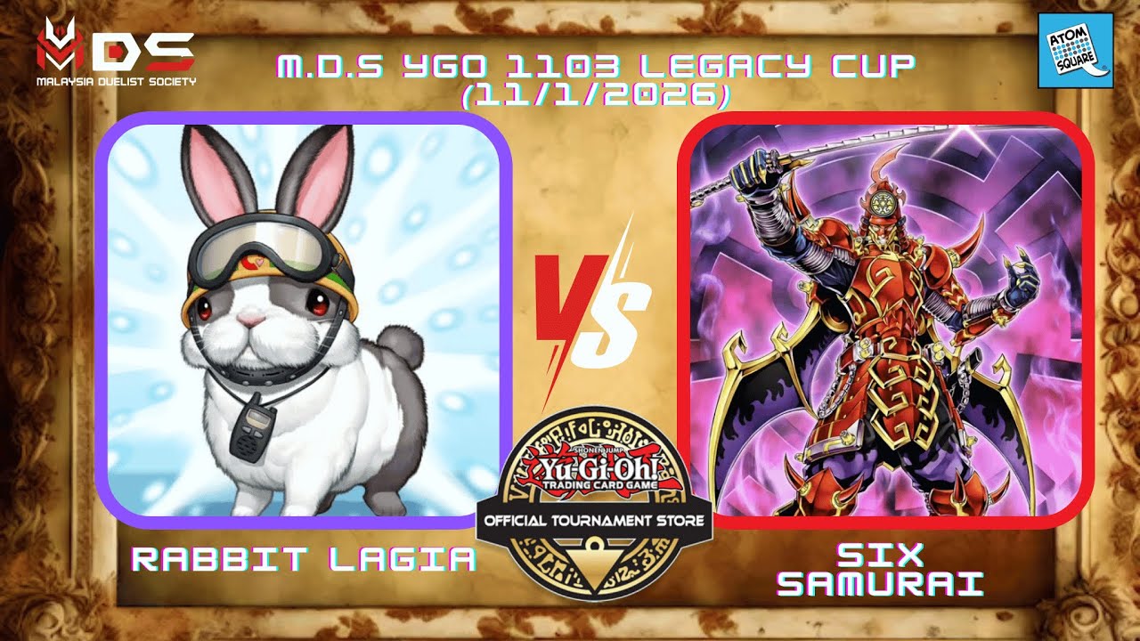 遊戯王 M.D.S OCG JP 1103 Format Legacy Cup 11/1/2026 六武衆 