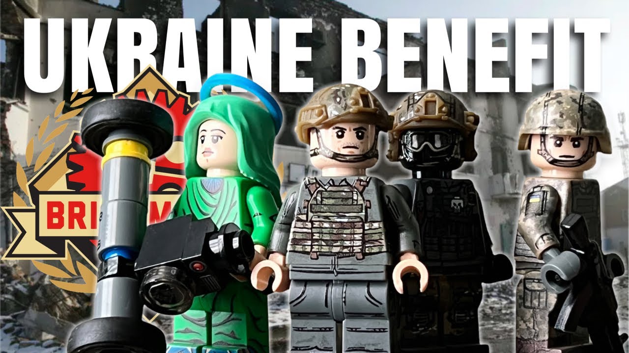 Brickmania | Almost $100,000 Raised Ukraine Benefit | Custom LEGO Military