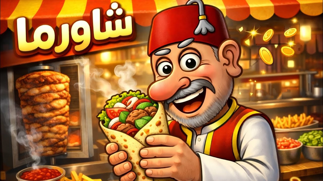 افضل لعبة شاورما في العالم 🔥🔥🔥#1 