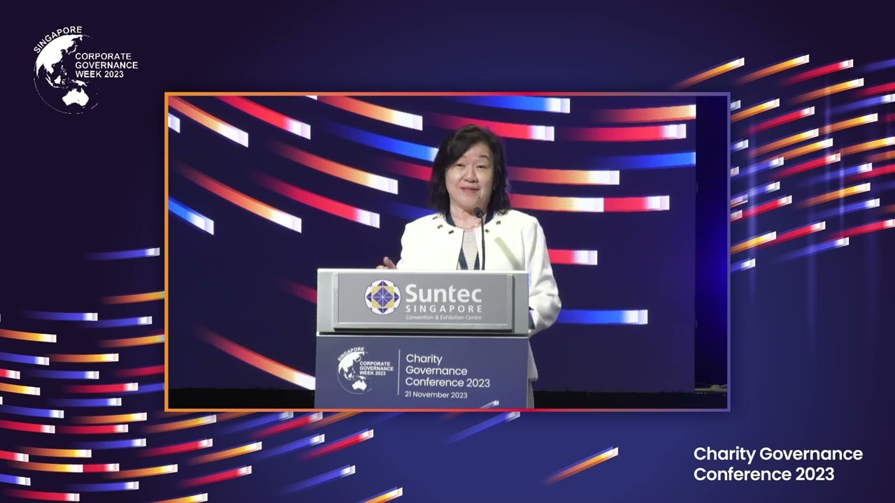 2. CGC2023 - Welcome Address by Ms Theresa Goh, Chairperson, Charity Council