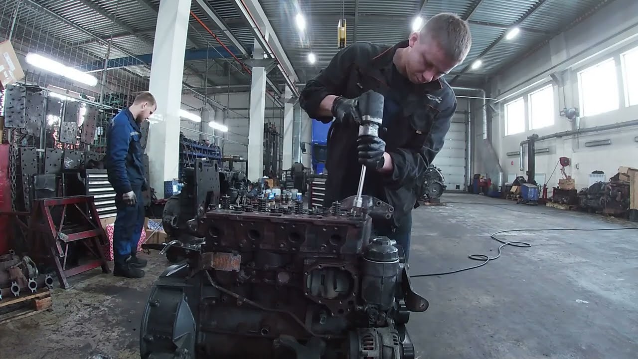 Atego om904 сборка