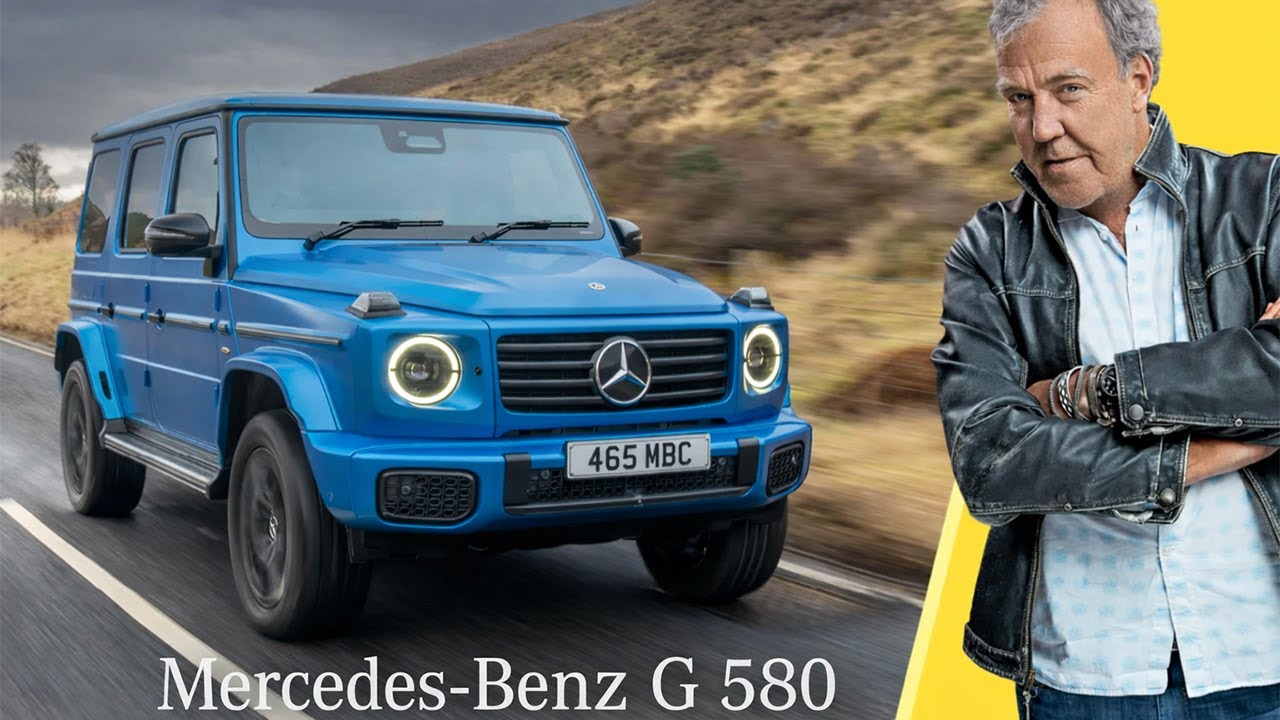 Mercedes G 580 EQ — электрический “Гелик” глазами Кларксона | Почему это странный G-Wagen?