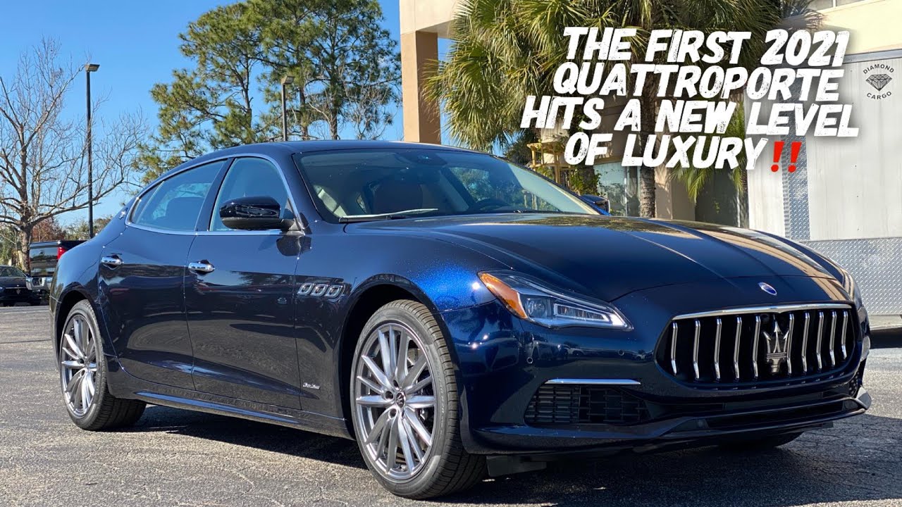 The FIRST 2021 Maserati Quattroporte SQ4 Granlusso Is HERE!